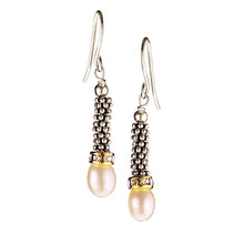 Load image into Gallery viewer, Bali Sterling &amp; Freshwater Pearl Earring