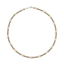 Load image into Gallery viewer, Bali Sterling &amp; Freshwater Pearl Necklace
