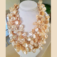 Load image into Gallery viewer, Keshi Pearl Torsade in Pink