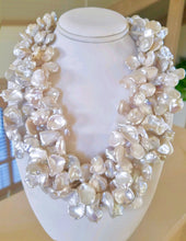 Load image into Gallery viewer, Keshi Pearl Torsade in White