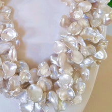 Load image into Gallery viewer, Keshi Pearl Torsade in White