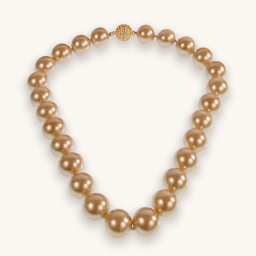 Shell Pearls In Champagne